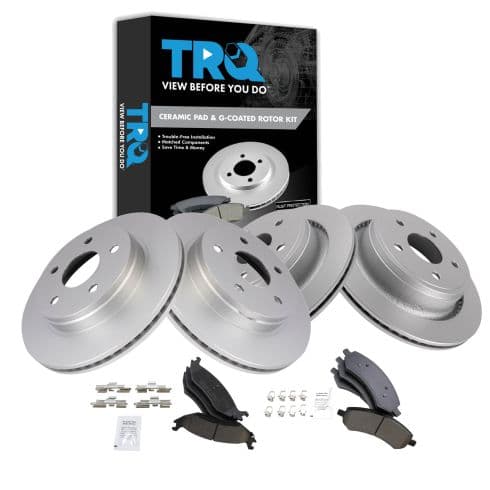 Kit de pastillas y discos de freno · Tren delantero · Tren trasero