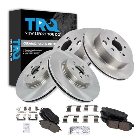 Kit de pastillas y discos de freno · Tren delantero · Tren trasero