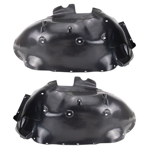 Guardabarros interno · Tren delantero · Lado derecho · 2 piezas