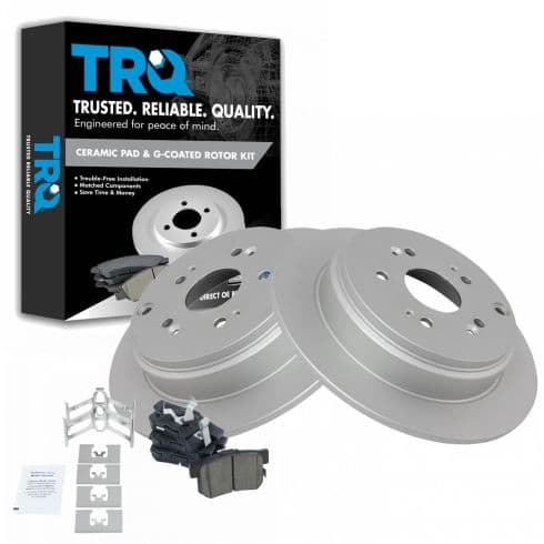 Kit de pastillas y discos de freno · Tren trasero