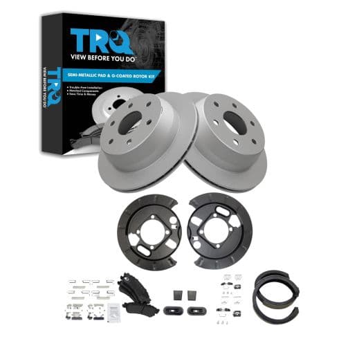 Kit de pastillas y discos de freno · Tren trasero