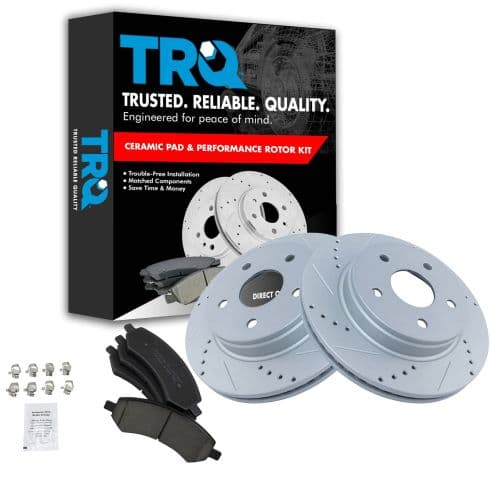 Kit de pastillas y discos de freno · Tren delantero
